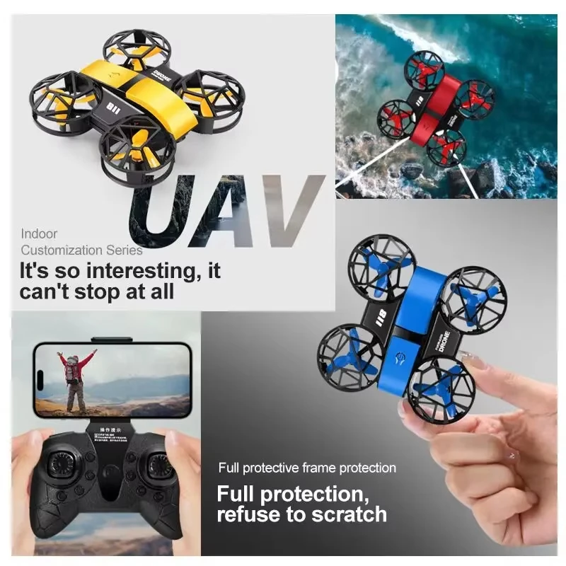 Drone Camera Hd - โดรน D12 Mini 4k ระดับมืออาชีพ กล้องมุมกว้าง