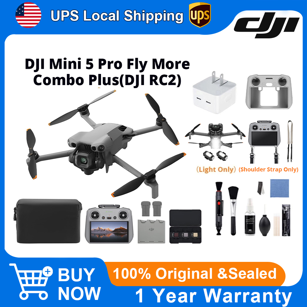 Drone Camera Vlog - โดรน DJI พร้อมกล้อง DJI Mini 5