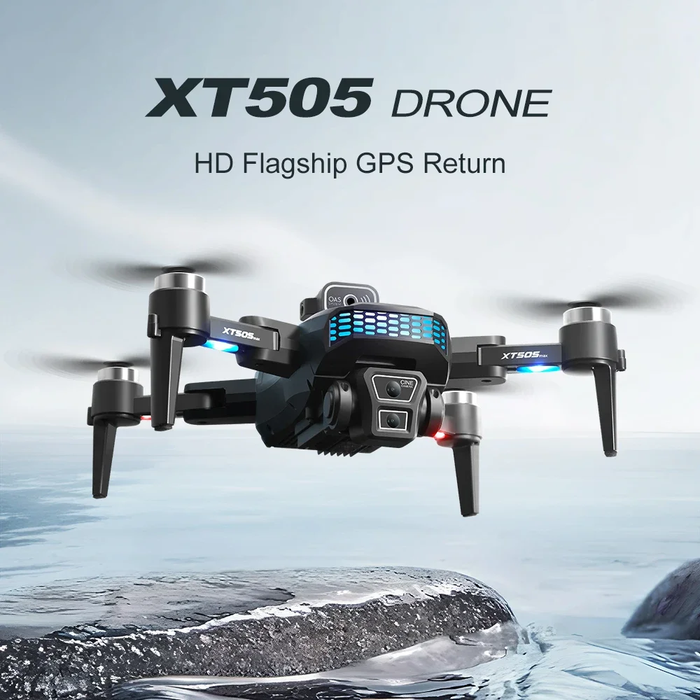 โดรน XT505 RC กล้องคู่ 4K เฮลิ - Drone Camera Mount บทวิจารณ์และราคา