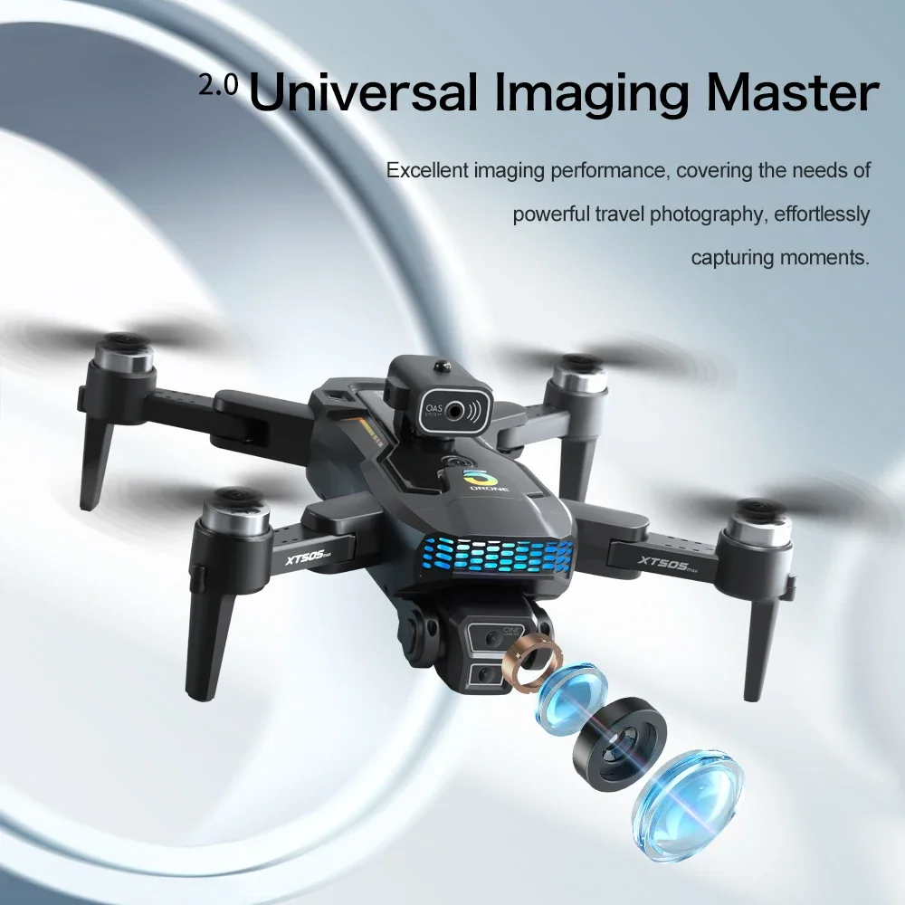 โดรน XT505 RC กล้องคู่ 4K เฮลิ - Drone Camera Mount บทวิจารณ์และราคา