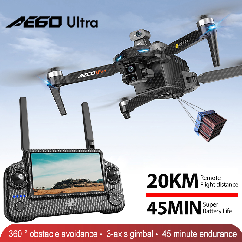 โดรน AE60 GPS ระดับมืออาชีพ กล - Drone Camera Professional บทวิจารณ์และราคา